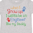 thumbnail image 4 of Inktastic Engineer like Daddy Boys or Girls Toddler T-Shirt, 4 of 5