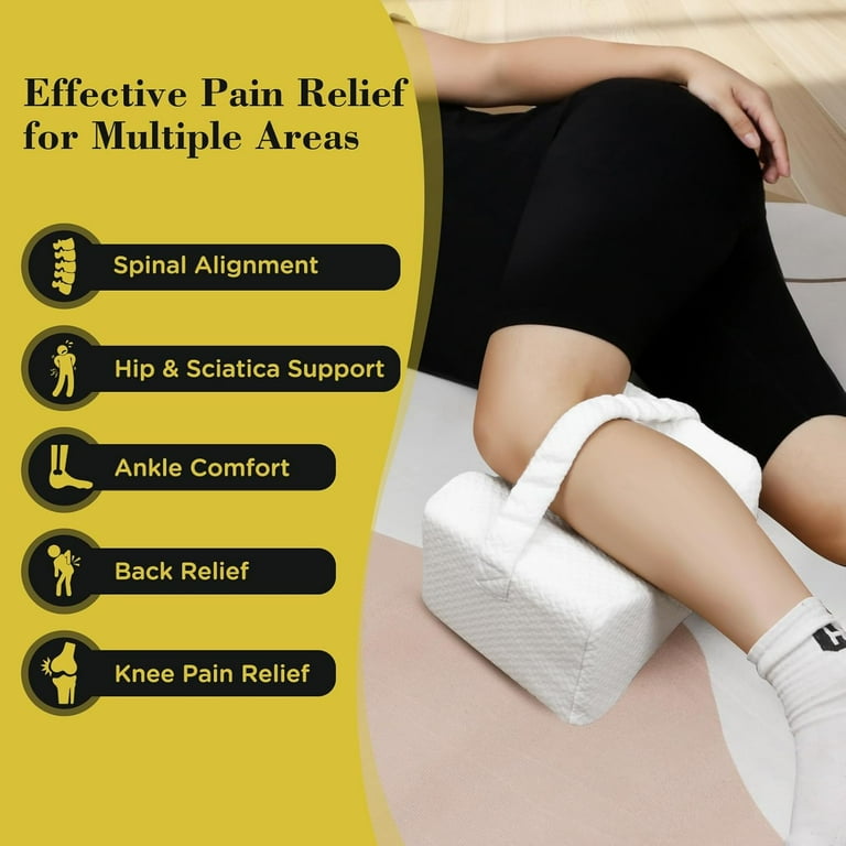 Buy Knee Pillow For Side Sleepers, Leg Pillow For Sciatica, Back, HIPS, Knees, Joints Relief Online | Matt Blatt