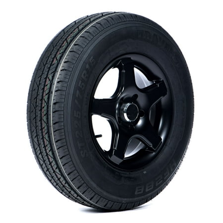 Travelstar HF288 Radial Trailer Tire - ST205/75R15 D (Best Trailer Tire Brand)