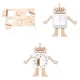 thumbnail image 1 of Kids Busy Board DIY Accessories Material Basic Skill Learning Wooden Handicraft Toy Sensory Toy Activity Center Board for Toddler Children Baoblaze tablero ocupado, 1 of 8