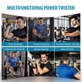 thumbnail image 4 of Entrenador de brazos Twister Kasrech ajustable 40-50-60-70-90-120 libras, 4 of 6