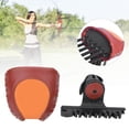 thumbnail image 1 of FAGINEY Red+Orange Recurved Bow Quiver, Leather Quiver, Bow For, 1 of 8