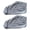 light gray, variant on Moisturizing Socks Overnight,Lotion Sock for Dry Feet,Cotton Moisture Enhancing Sock,Spa Socks for Cracked Heel Repair