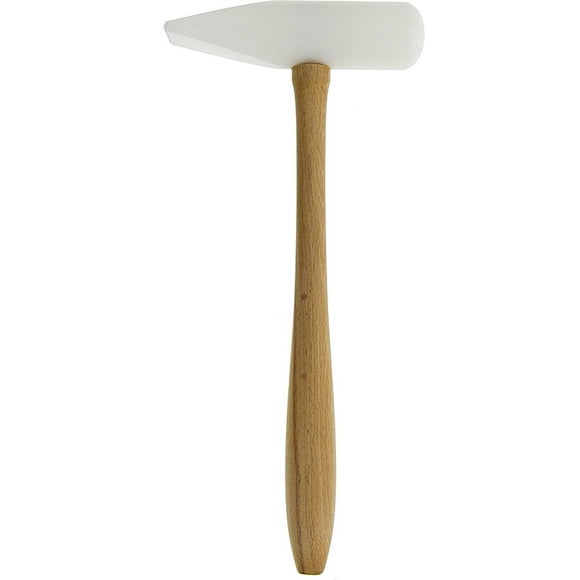 Martillo EUROTOOL HAM-393 con cabeza de nylon, 27 cm, 200 g