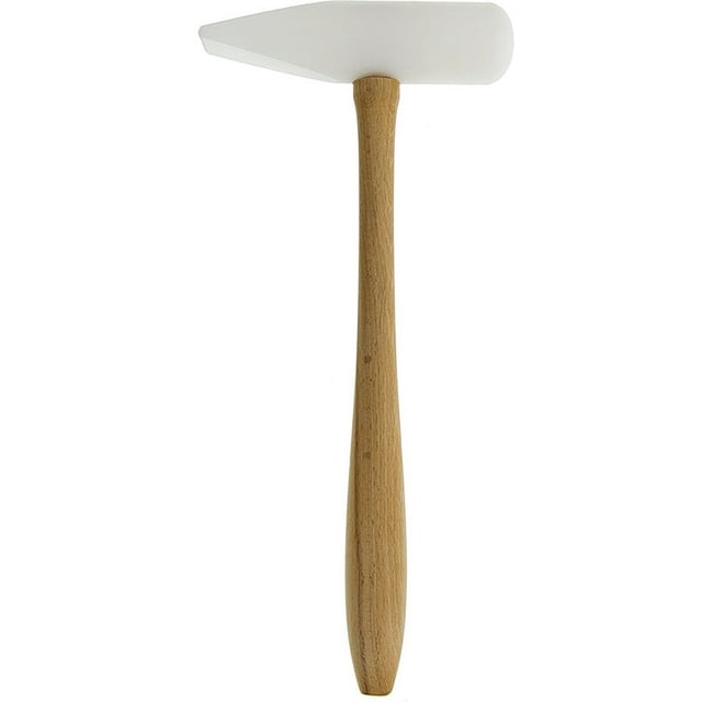Martillo EUROTOOL HAM-393 con cabeza de nylon, 27 cm, 200 g