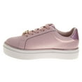 thumbnail image 3 of Badgley Mishcka Girls Fashion Sneakers (Little Kids Big Kids), Pink, Size: 3, 3 of 7