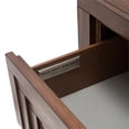 thumbnail image 4 of Michael Amini Carrollton Spruce Solids Wood Dresser in Rustic Ranch Brown, 4 of 5