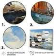 thumbnail image 3 of Designart "Dreamy Regatta Fishing Boat III" Transportation Floater Framed Wall Decor, 3 of 7