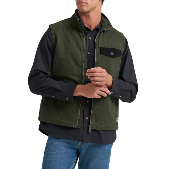 Wrangler Mens Corduroy Barn Vest