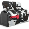 thumbnail image 3 of Cow Print Mailbox Covers Magnetic Standard Size Mailbox Wraps Letter Post Mailbox Cover 21" X 18" for Holiday Garden Yard Decor, 3 of 6