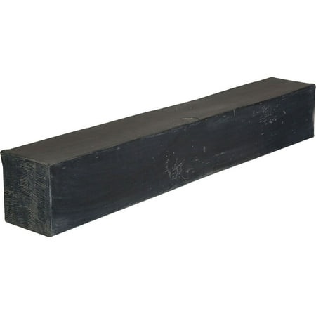

4 H x 4 D x 72 W Knotty Pine Faux Wood Fireplace Mantel Aged Espresso