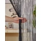 thumbnail image 4 of Xiao Hua 1 paquete de cortinas de 99 x 199 cm para puertas, divisores de ambientes, decoración hippie, cortinas colgantes con cuentas para dormitorio, armario, puerta, color negro, 4 of 4