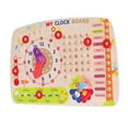 thumbnail image 4 of Milaget Calendar Clock for Children Home Weather Season Sensory Board Learning Toy Clock, 4 of 9
