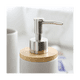 thumbnail image 2 of Dispensador de jabón de cerámica de 3 x 400 ml, estilo nórdico, dispensador de loción, dispensador de jabón para cocina y baño, color blanco, 2 of 3