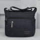 thumbnail image 2 of Bolso bandolera de lona negra para hombre de TINKSKY, bolso bandolera tipo cartera, bolso de viaje para hombre, 2 of 6