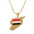 thumbnail image 1 of EZLIFE Collar con colgante de mapa de la bandera árabe de Siria de tkerinse para mujeres y hombres, acero inoxidable, dije de mapa nacional de Siria, cadena de mapa sirio grabada, regalo de joyería,, 1 of 7