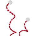 thumbnail image 4 of Northlight 24" Red and White Striped Candy Cane Curls Christmas Spray, 4 of 4
