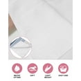 thumbnail image 6 of Grey Blue Stripes Kitchen Dish Towels for Drying Dishes Set of 2, Country Modern Gradient Lines Art Waffle Weave Microfiber Hand Tea Bathroom Towels Quick Dry & Absorbent Towel 15.7x23.6, 6 of 7