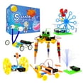 thumbnail image 1 of Robot Kit for Kids - Electronic Science Experiment Project - DIY Engineering Toy for Boys - Interactive Construction Activity, 1 of 7