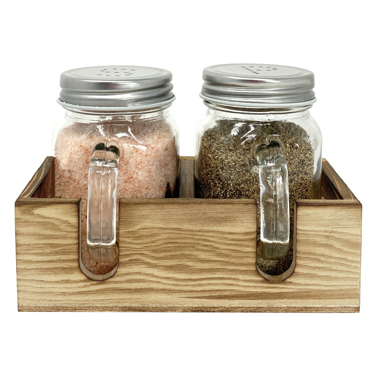 Ceramic Salt And Pepper Shakers Pink Ceramic Mason Jar Spice Jars