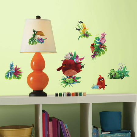 RoomMates Decor  Angry Birds the Movie Peel and Stick Wall  