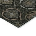 thumbnail image 4 of Addison Rugs Chantille Indoor/Outdoor Transitional Medallions Black Washable Rectangle Rug, 1'8" x 2'6", 4 of 6
