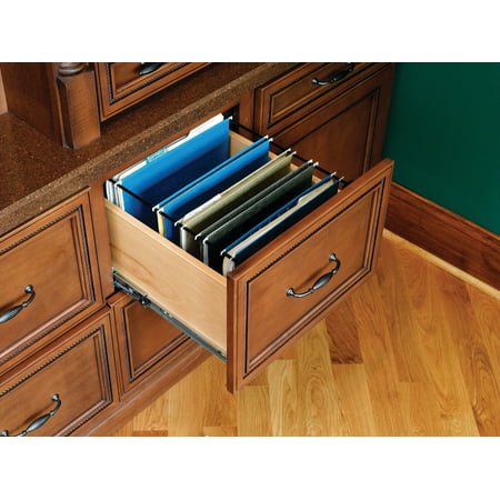 Rev-A-Shelf Small File Drawer System - Zinc (Best Filing System For Small Business)