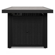 Signature Design by Ashley Beachcroft Black & Gray Outdoor Fire Pit Table