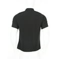 thumbnail image 3 of zdhoor Unisex Short Sleeve Chef Coat for Mens Womens Chef Jacket with Pockets Kitchen Uniform T Black L, 3 of 6