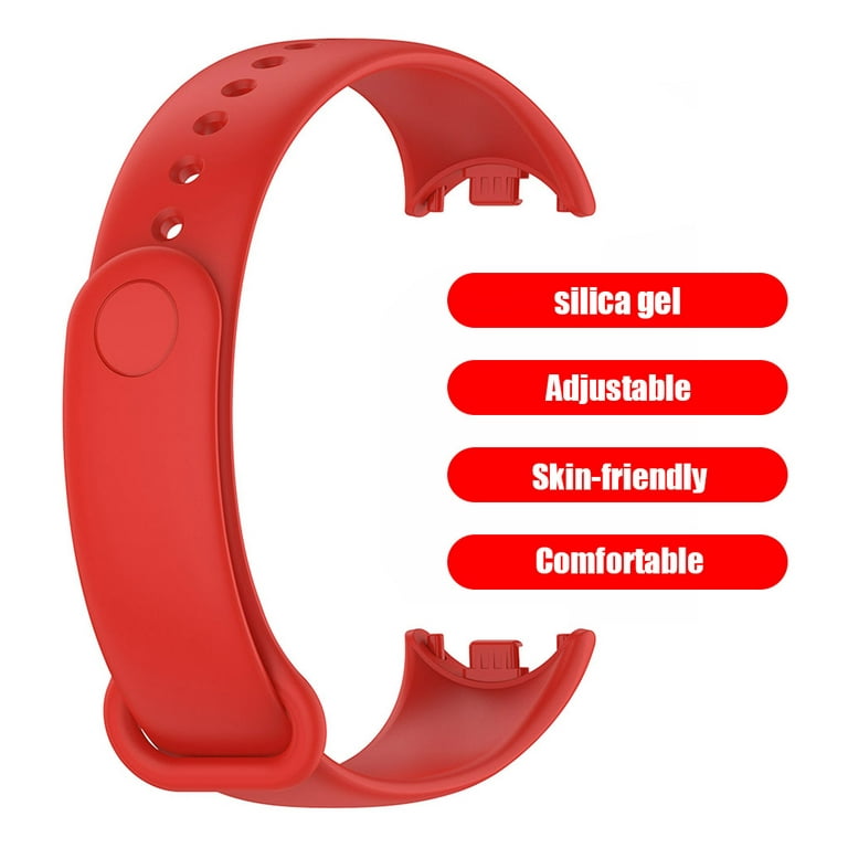  Fit for Xiaomi Band 8 Pro Bands Women Men, Adjustable Soft  Silicone Replacement Watch Band Straps Wristbands Bracelet Fit for Xiaomi  Band 8 Pro (Xiaomi mi Band 8 Pro) (Apricot) 