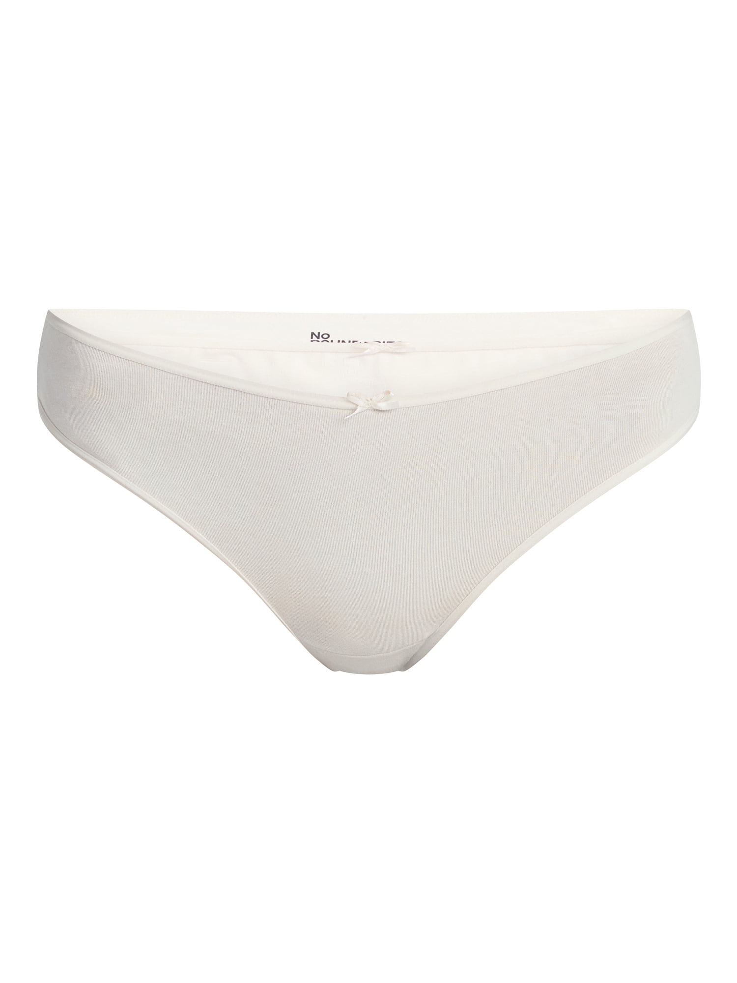 No Boundaries Cotton Blend Bikini Panties, Women's XS-XXXL