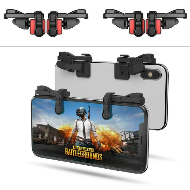 IFYOO ?2 Pair? Z108 Mobile Gaming Controller Compatible with PUBG Mobile/Fortnitee Mobile/Call of Duty Mobile, Sensitive Shoot and Aim Trigger L1R1 Compatible with Android & iPhone