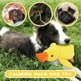 thumbnail image 4 of Calming Duck Toy, New 2025 Cute Yellow Duck Dog Calming Pillow with Soft Squeaker, Calm Ducks Chew Doll for Dogs Indoor Puppy, 4 of 7
