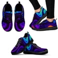 thumbnail image 1 of Zapatos de diseño psicodélico de colores de moda, zapatillas de tejido de punto con suela gruesa, zapatos ligeros para exteriores, zapatos de baloncesto, 1 of 6