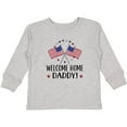 thumbnail image 3 of Inktastic Military Homecoming Welcome Home Daddy Boys or Girls Long Sleeve Toddler T-Shirt, 3 of 5