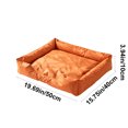thumbnail image 3 of Linnome Cozy Oxford Cloth Pet Bed Water-Repellent Warm - All-Season Non-Stick Hair Cat Dog Bed with Grip Dots - Waterproof Fabric Pet Cushion for Indoor Small Cats Dogs, 3 of 7