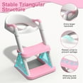 thumbnail image 3 of KORIMEFA Baby Potty Training Seat with Step Stool Ladder, Upgrade Toddler Potty Toilet Seat with Anti-Slip Pads Ladder for Kids Boys Girls, 3 of 10