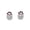 White, variant on Paw Print - Bike Valve Stem Caps