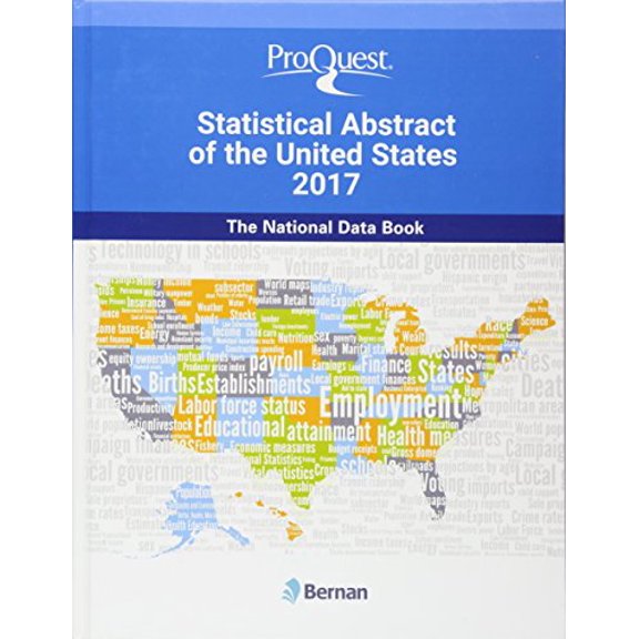 Pre-Owned Proquest Statistical Abstract of the United States 2017: The National Data Book Paperback