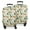 Leaf Orange Flower, variant on Orange Brown Sunflower Pattern Luggage Cover Fashion Suitcase Cover Baggage Covers Fit 25-28 Inch Luggage (Go Travel)