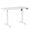 White, variant on Techni Mobili 47.25” W Electric Standing Desk, Height Adjustable Sit-to-Stand Desk with 3 Memory Presets and Dual Accessory Hooks, Black