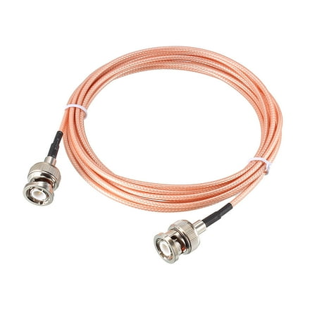 Uxcell BNC Male to BNC Male Coax Cable RG316 Low Loss RF Coaxial Cable 50 ohm 10 Feet