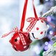 thumbnail image 5 of Moyic 24 Uds campana de Navidad rojo blanco verde Metal cascabeles árbol de Navidad colgante adorno decoración de Navidad para el hogar Kits de decoración para fiestas Moyic HA008305-00B, 5 of 6