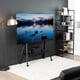 thumbnail image 5 of Soporte para TV VIVO Rolling Artistic, 49-75 pulgadas, LED LCD, negro, 5 of 8