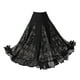 thumbnail image 3 of Falda de baile de salón latino para mujer, ropa de competición para mujer, danza del vientre Talla L Negro, 3 of 9