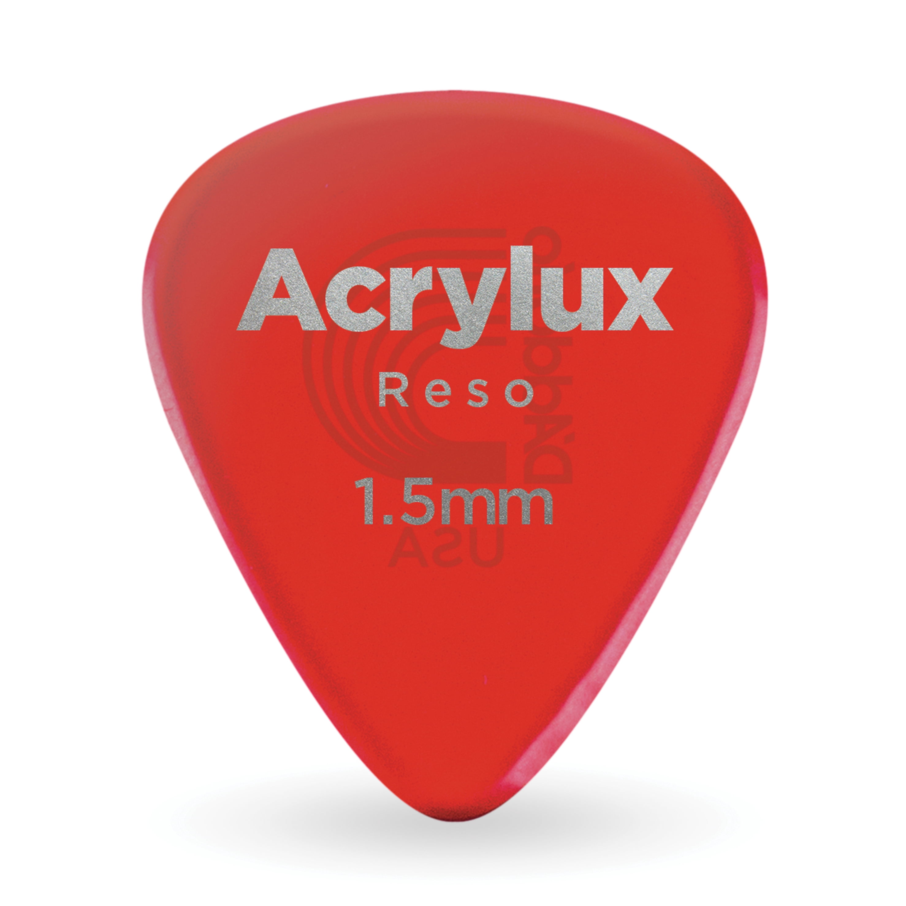 D'Addario Planet Waves Acrylux Reso Standard Picks - 25-PACK