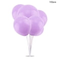 thumbnail image 2 of 100 Uds. Decoración de globos de látex redondos coloridos para fiesta de cumpleaños y boda (púrpura) Jadeshay A, 2 of 7