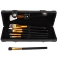 thumbnail image 4 of EeaseMX Estuche organizador profesional para brochas de maquillaje, bolsa de cuero PU, 4 of 8