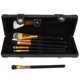 thumbnail image 4 of EeaseMX Estuche organizador profesional para brochas de maquillaje, bolsa de cuero PU, 4 of 8