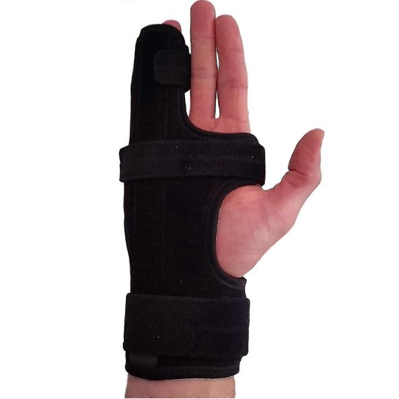 Metacarpal finger splint hand brace, ulnar gutter splint supportLeft hand